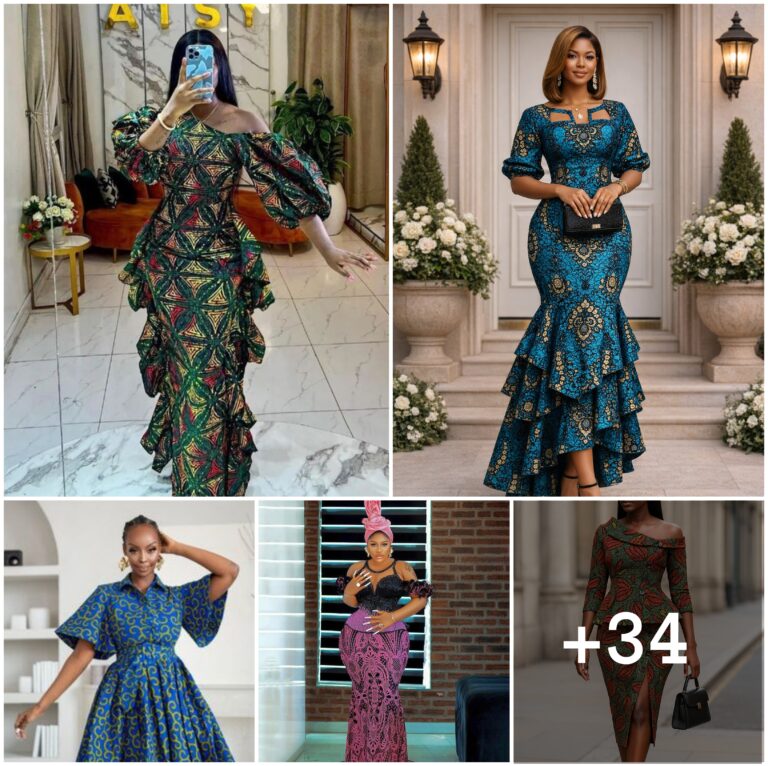 34 PHOTOS: Simple Ankara Style Outfit Picks
