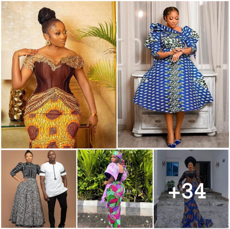 34 PHOTOS: Clean Ankara Style Fashion