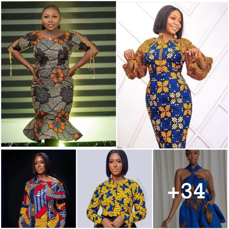 34 PHOTOS: Simple Ankara Style Clothing