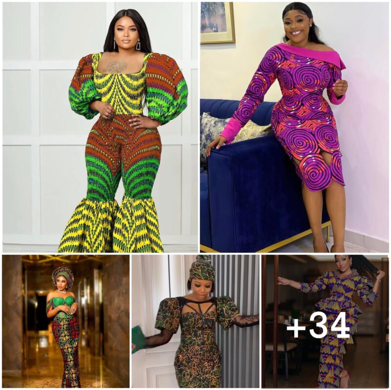 34 PHOTOS: Soft Ankara Style Clothing