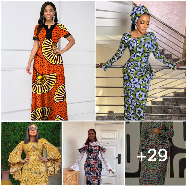 29 PHOTOS: Nice Ankara Style Clothing