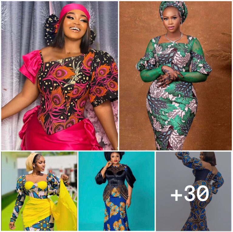 30 PHOTOS: Simple Ankara Style Clothing Styles