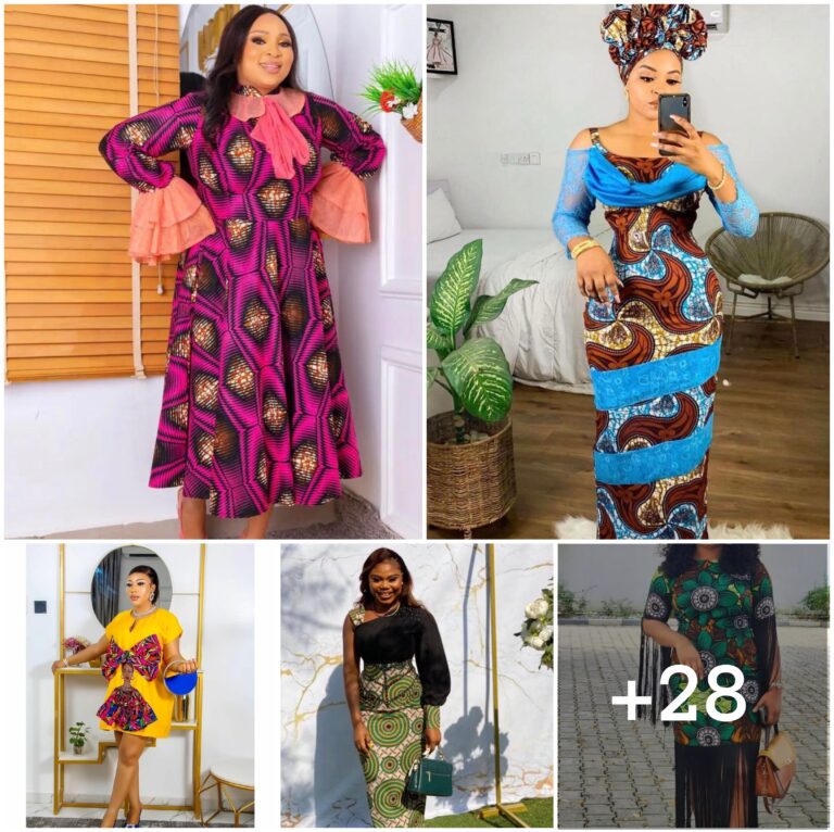 28 PHOTOS: Simple Ankara Style Outfits