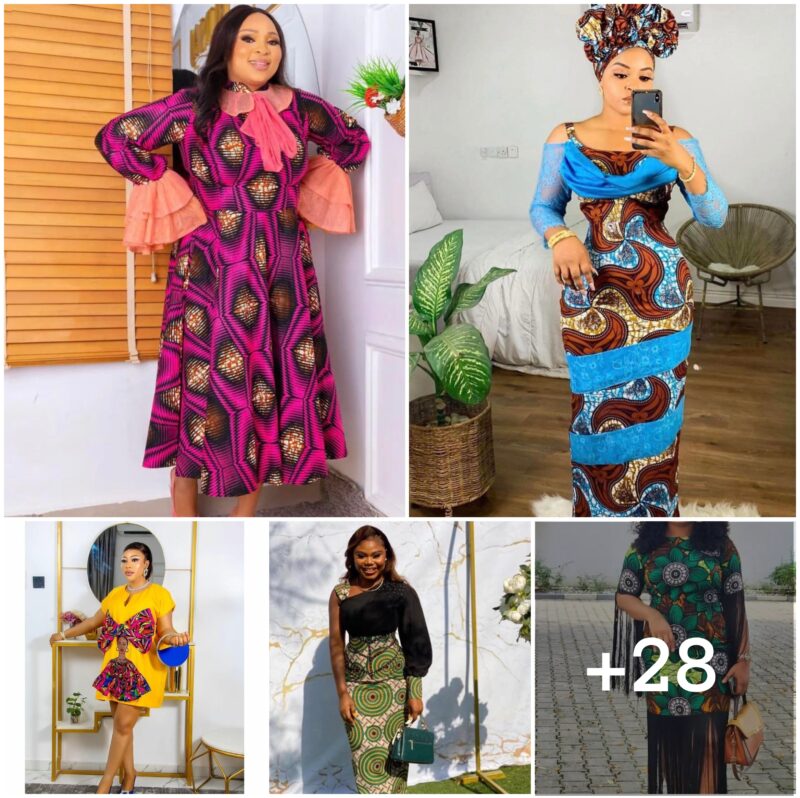 28 PHOTOS: Simple Ankara Style Outfits