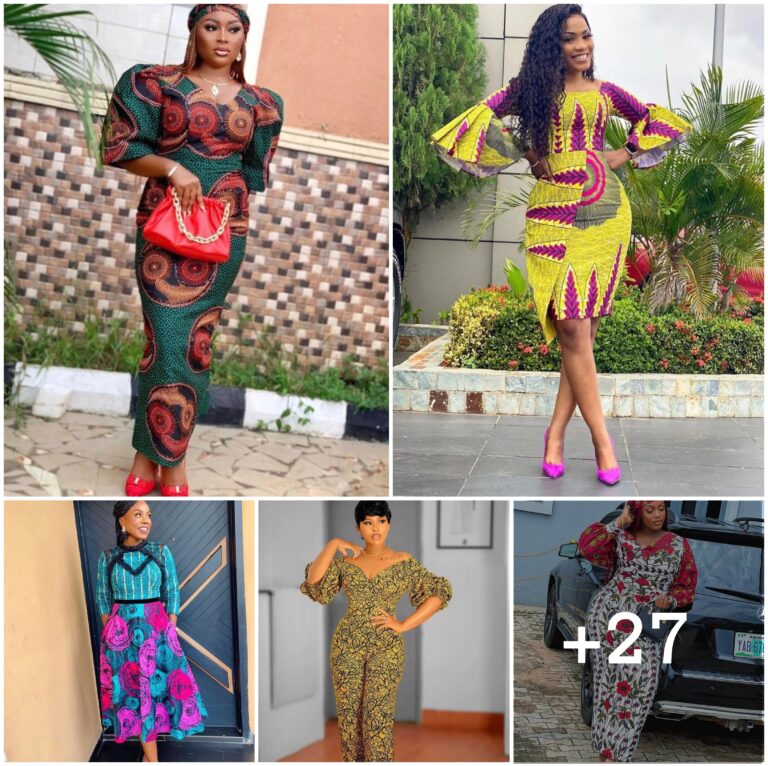 27 PHOTOS: Elegant Ankara Style Fits