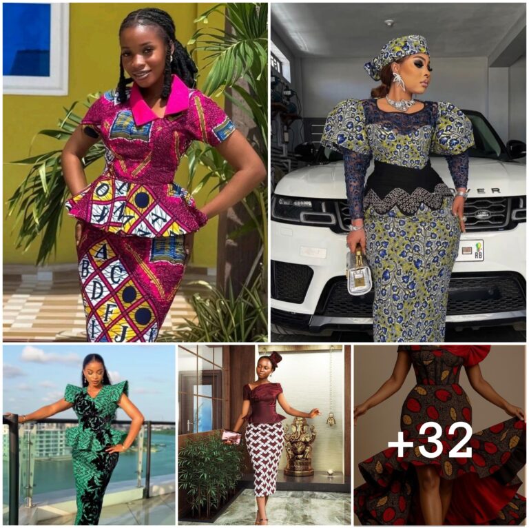 32 PHOTOS: Elegant Ankara Style Apparel