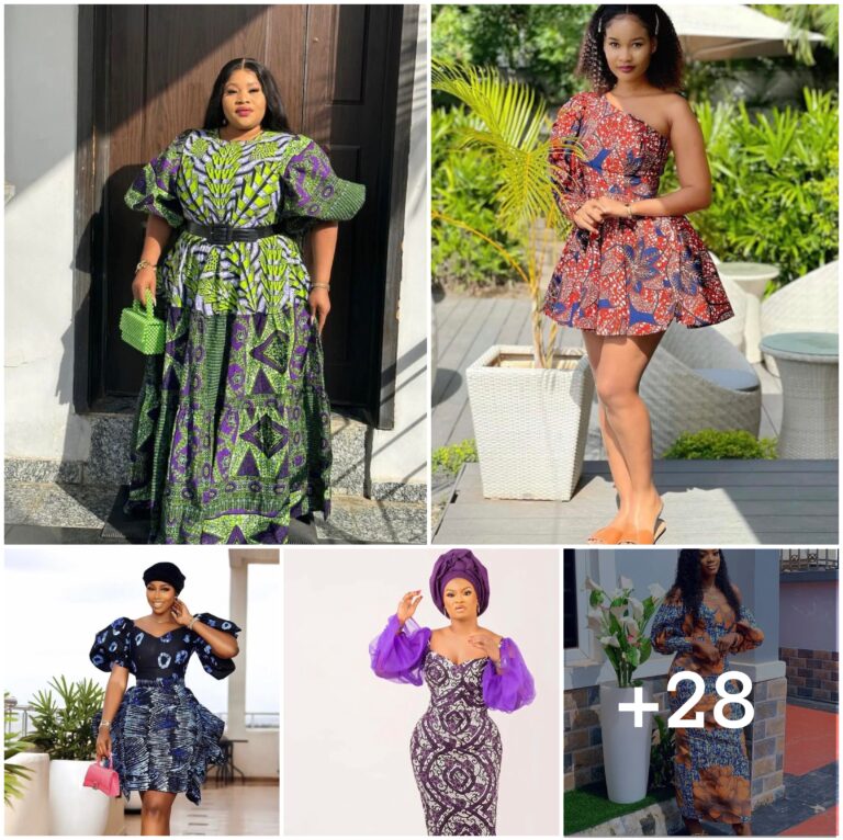28 PHOTOS: Clean Ankara Style Clothing Sets