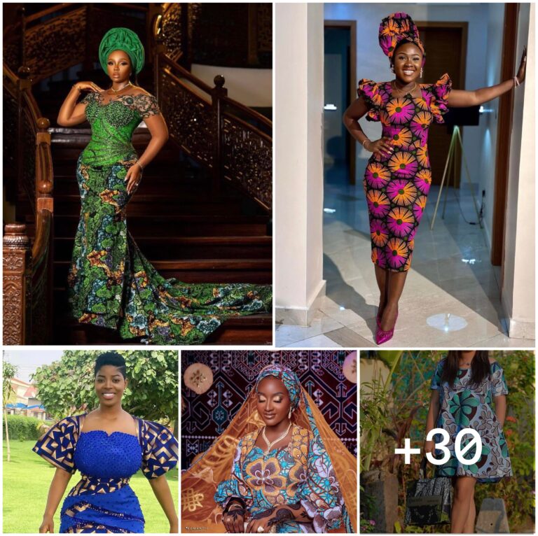 30 PHOTOS: Simple Ankara Style Outfit Mix
