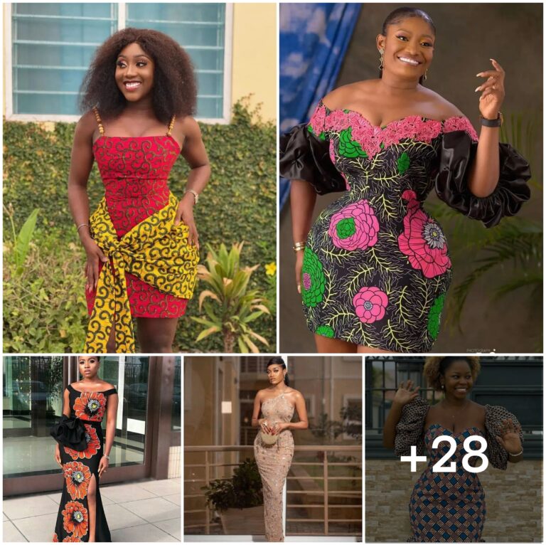 28 PHOTOS: Elegant Designer Ankara Style Looks