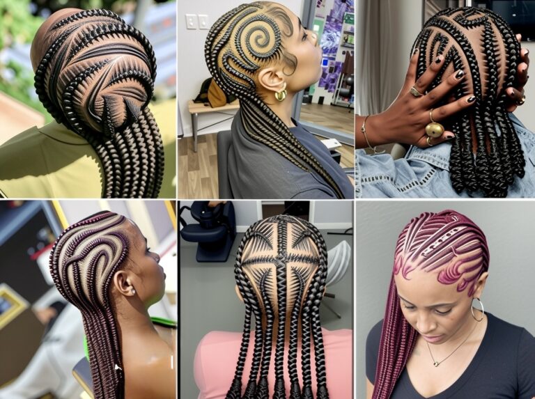 30 PHOTOS: Women’s knotless braids deluxe styles ‎