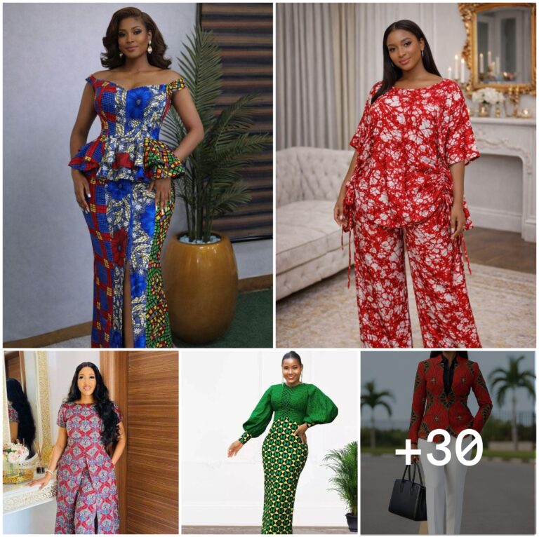 30 PHOTOS: Professional Ankara Style Outfit Ideas