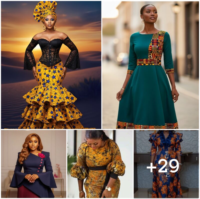 29 PHOTOS: Beautiful Ankara Style Clothing Styles
