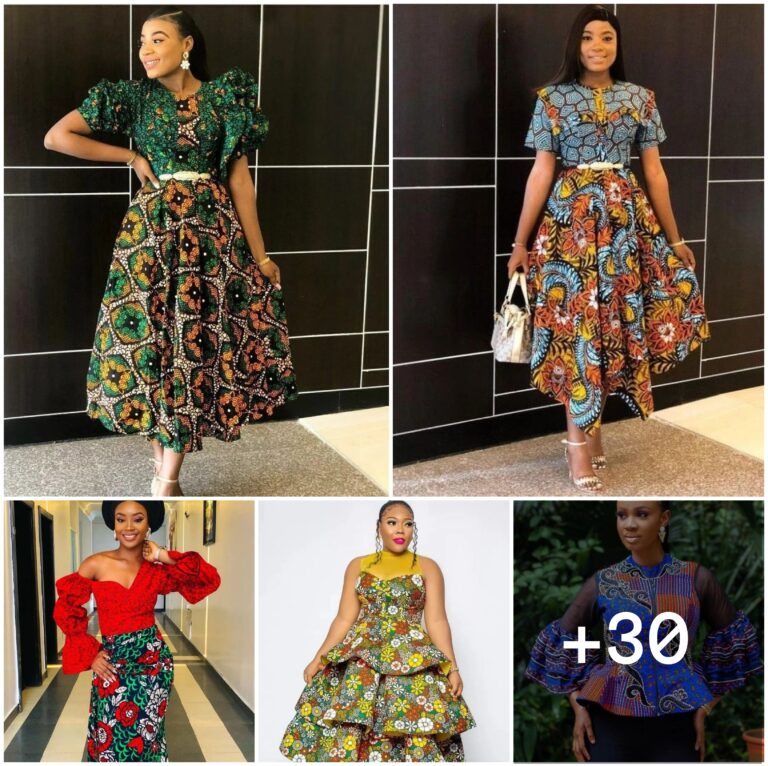 30 PHOTOS: Luxury Ankara Style Looks for Ladies