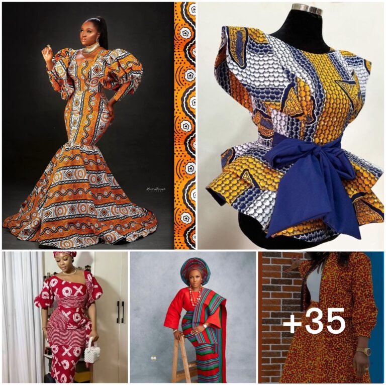 35 PHOTOS: Beautiful Ankara Style Outfit Styles