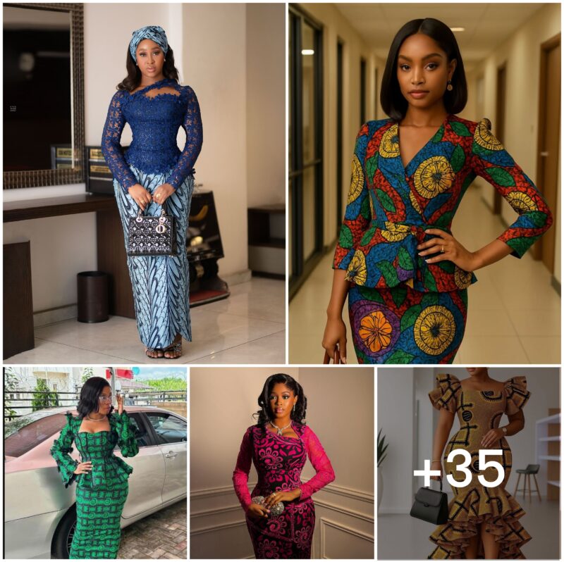 35 PHOTOS: Beautiful Ankara Style Clothing Fashion