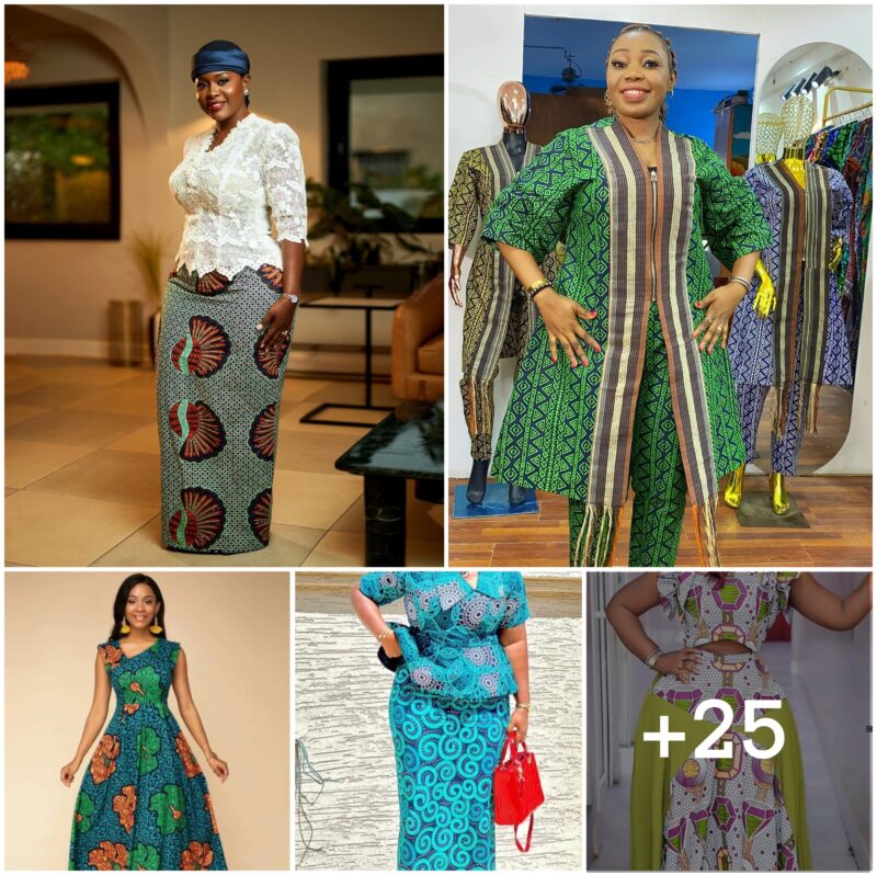 25 PHOTOS: Simple Ankara Style Clothing