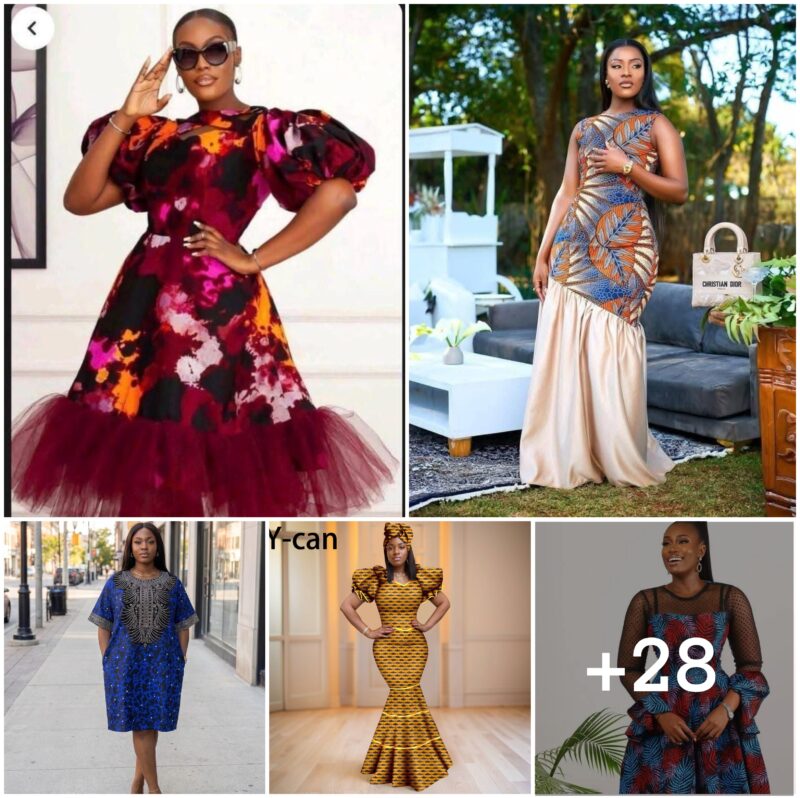 28 PHOTOS: Simple Ankara Style Outfit Ideas