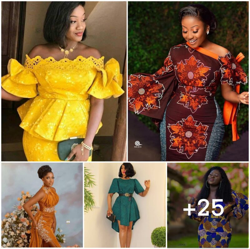 25 PHOTOS: Simple Ankara Style Fashion Wear