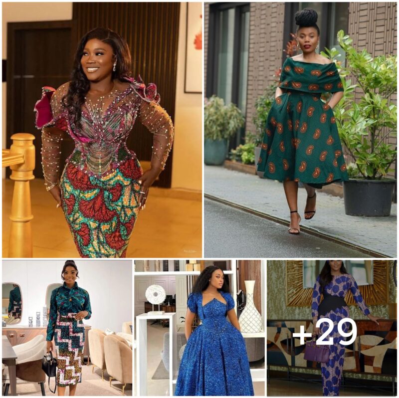29 PHOTOS: Elegant Ankara Style Fashion Styles
