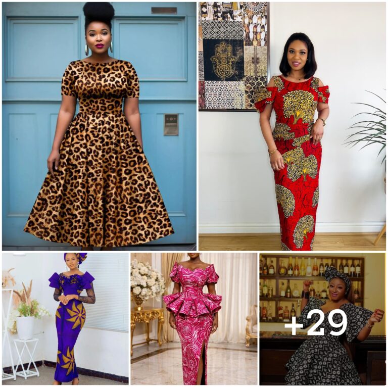 29 PHOTOS: Beautiful Ankara Style Fashion Picks