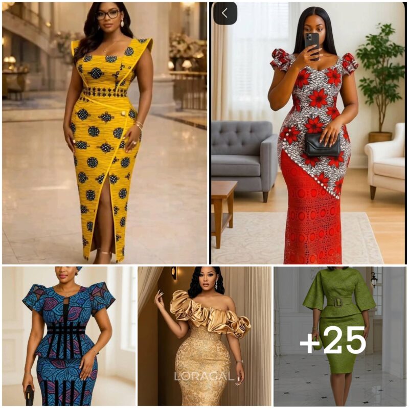 25 PHOTOS: Stylish Ankara Style Designs