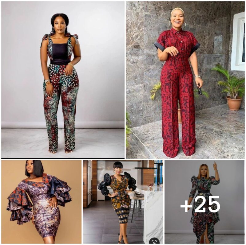 25 PHOTOS: Stylish Ankara Fashion Looks for Ladies