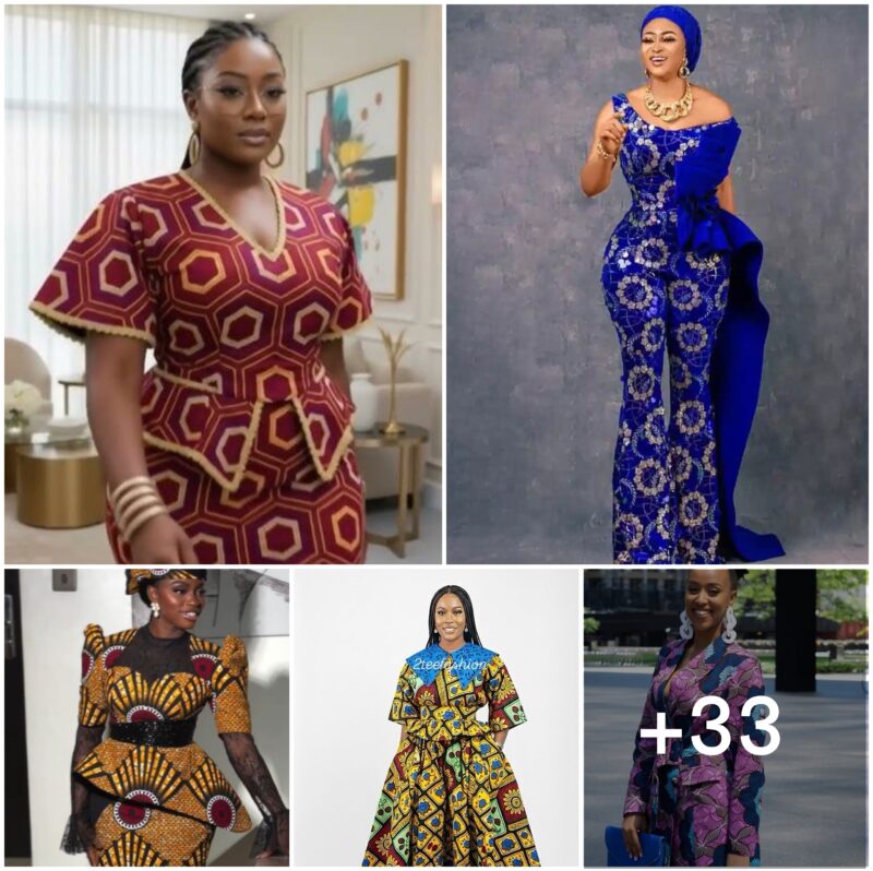 33 PHOTOS: Elegant Ankara Style Dresses