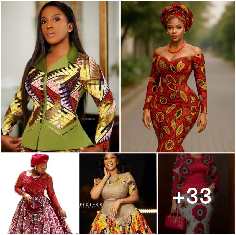 33 PHOTOS: Elegant Ankara Style Clothing Styles