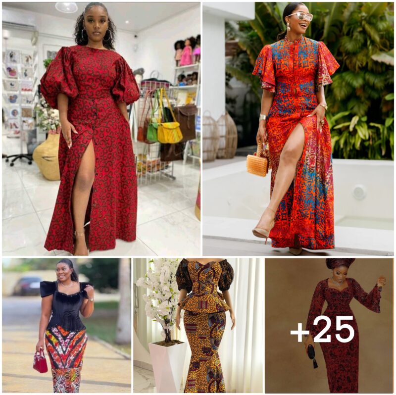 25 PHOTOS: Elegant Ankara Style Fashion Wear