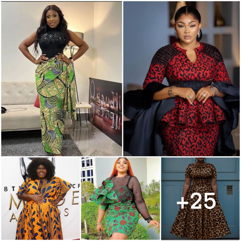 25 PHOTOS: Nice Ankara Style Dress Styles