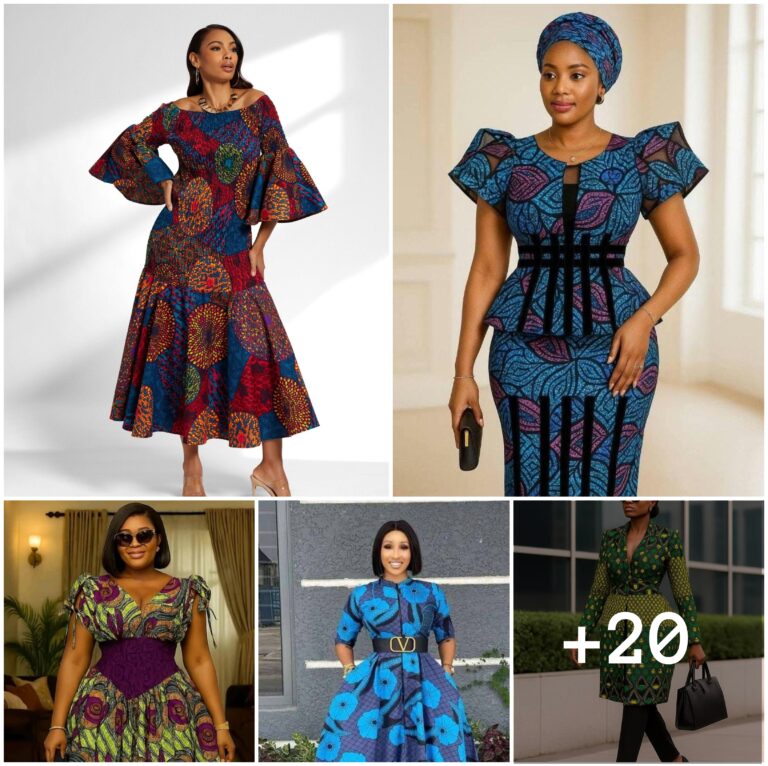20 PHOTOS: Luxury Ankara Fashion Styles for Women