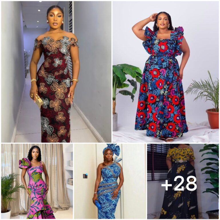 28 PHOTOS: Simple Ankara Style Dress Looks