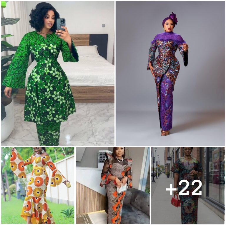 22 PHOTOS: Designer Ankara Style Looks for Ladies