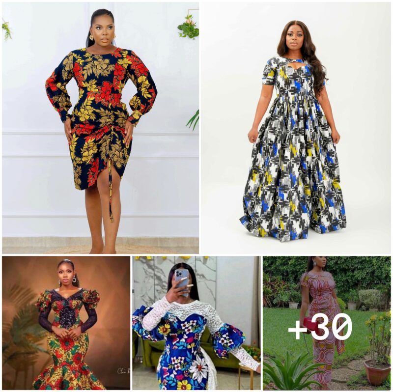 30 PHOTOS: Simple Ankara Style Outfits