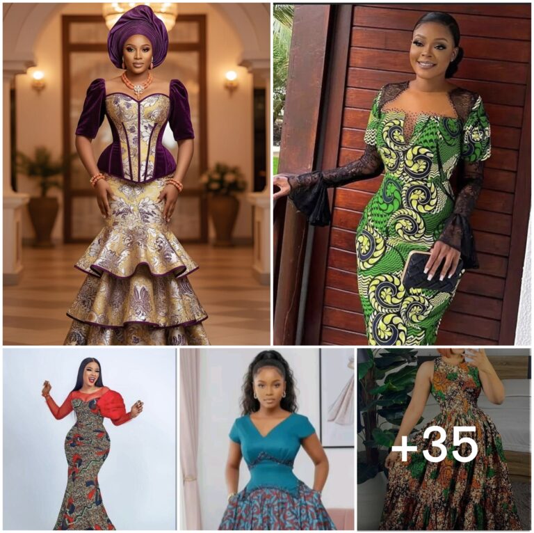 35 PHOTOS: Nice Ankara Style Outfit Fashion