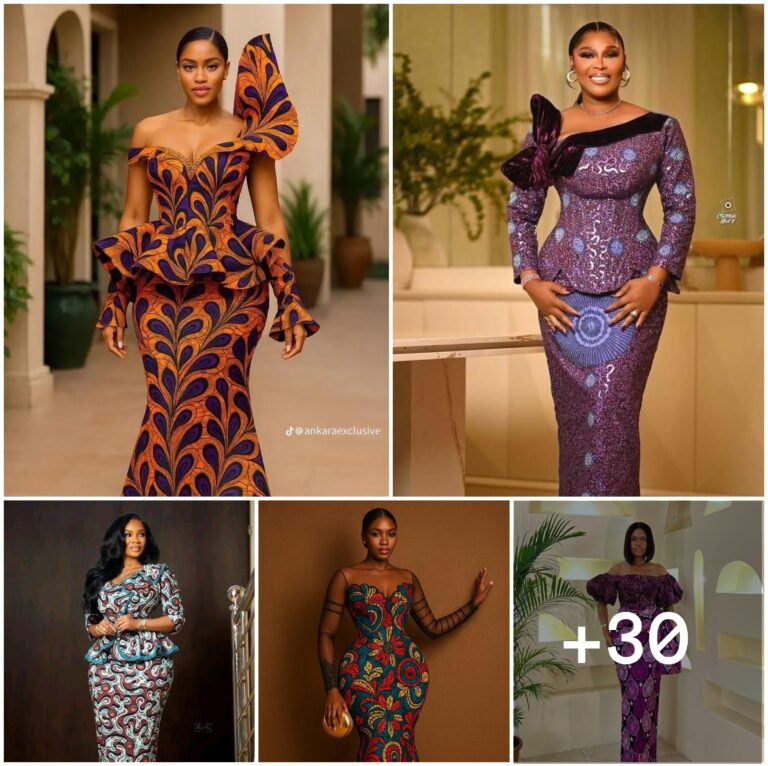 30 PHOTOS: Nice Ankara Style Outfit Styles