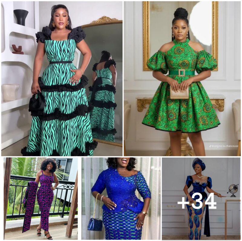 34 PHOTOS: Beautiful Ankara Style Fashion Styles