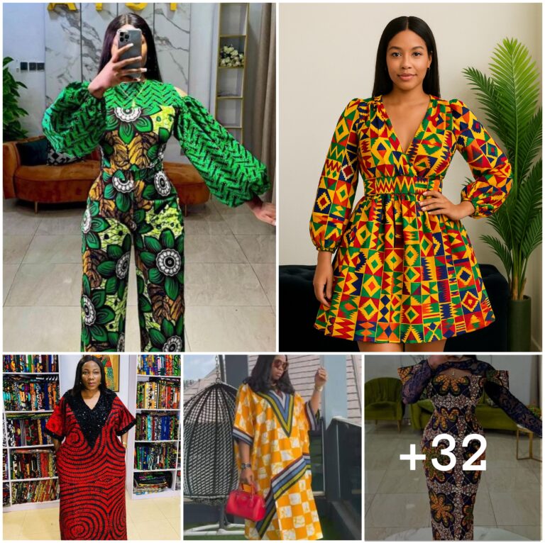 32 PHOTOS: Simple Ankara Style Clothing Styles