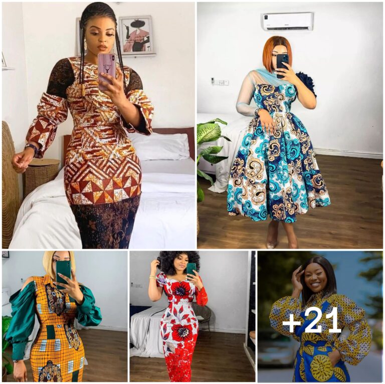 21 PHOTOS: Designer Ankara Style Outfit Ideas