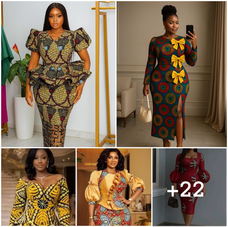 22 PHOTOS: Ankara Fashion Designs