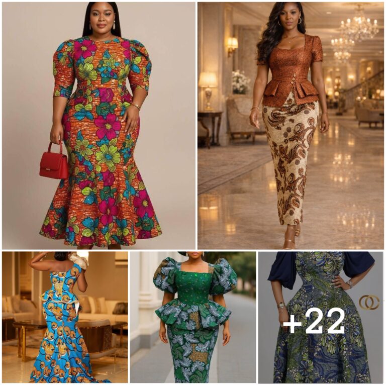 22 PHOTOS: Ankara Fashion Outfit Designs