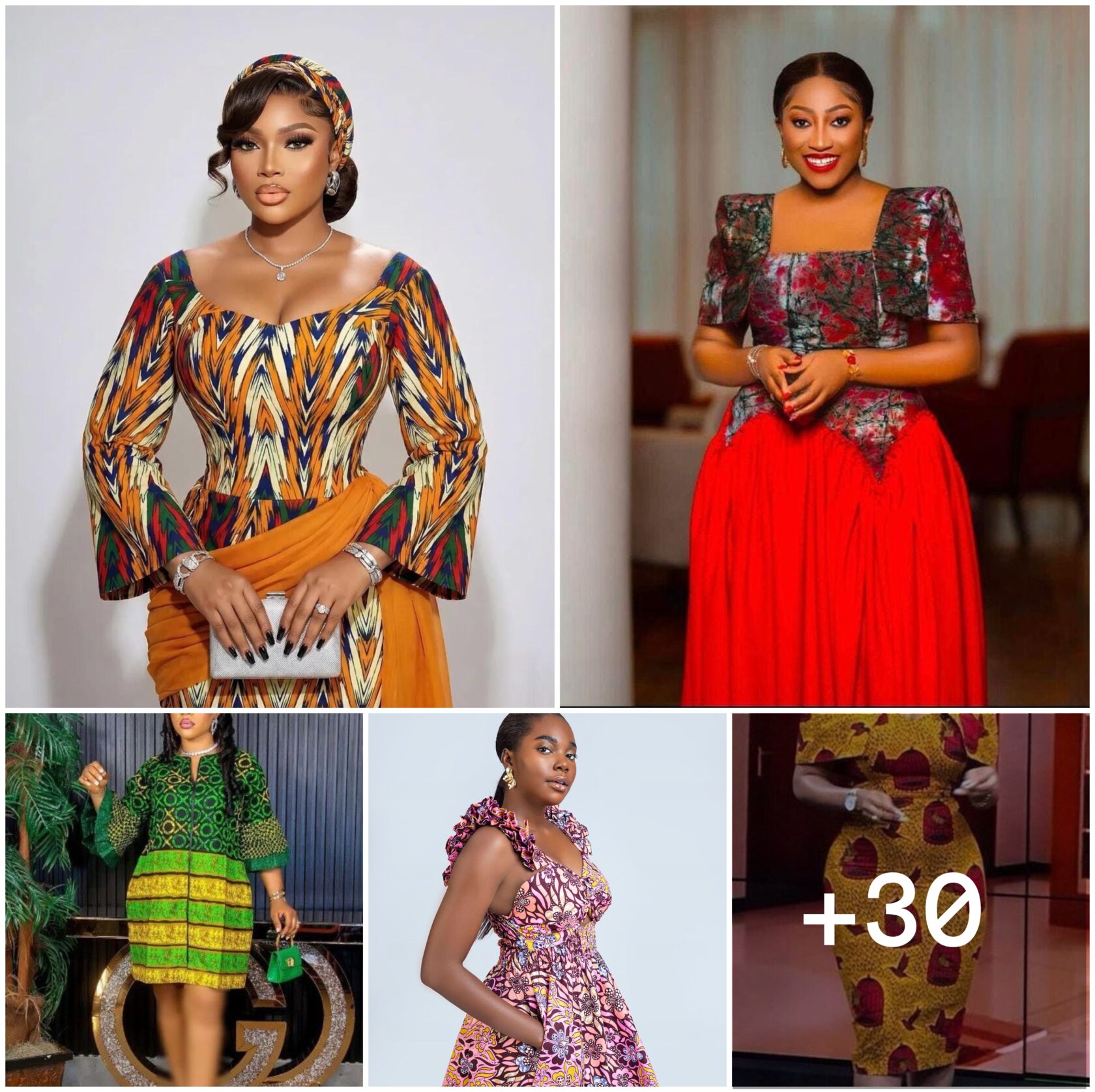 30 PHOTOS: Ankara Outfit Ideas for Ladies