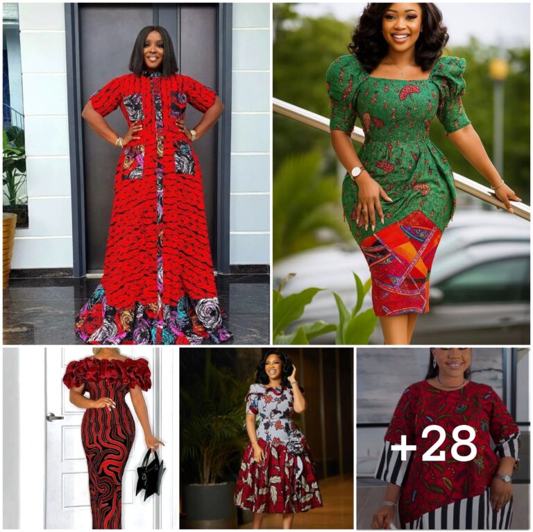 28 PHOTOS: Ankara Style Outfit Designs