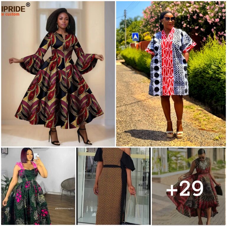 29 PHOTOS: Ankara Pattern Clothing Styles