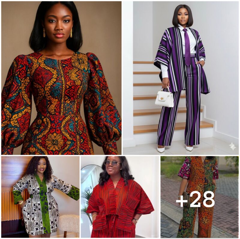 28 PHOTOS: Ankara Fabric Clothing Styles