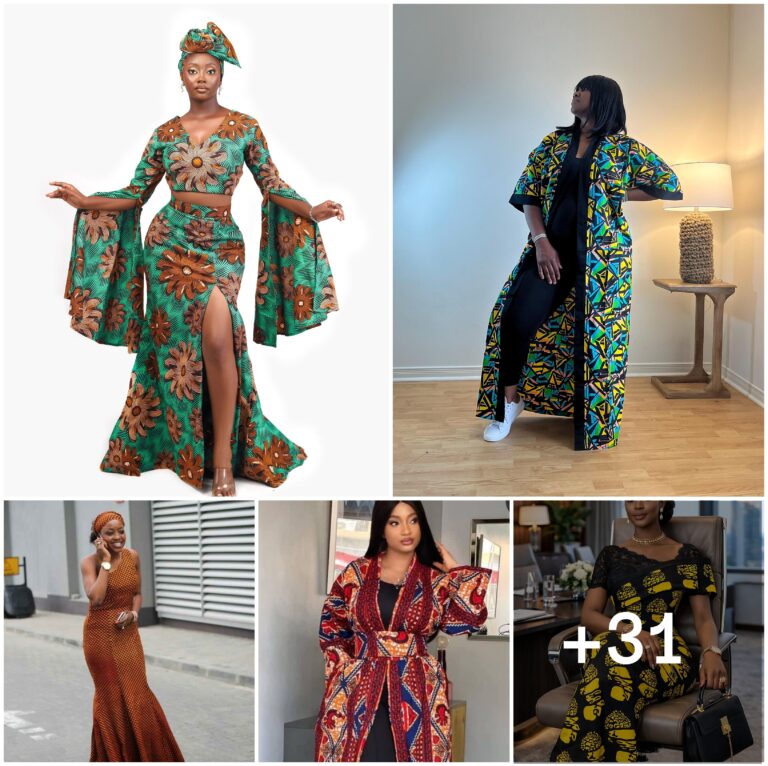 31 PHOTOS: Ankara Pattern Outfit Designs