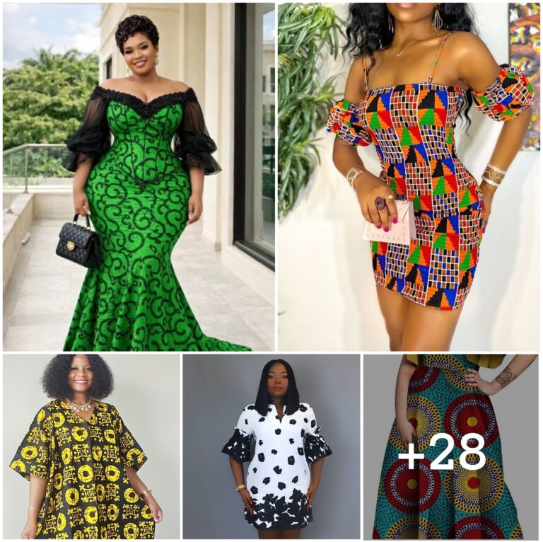 28 PHOTOS: Ankara Pattern Dress Styles