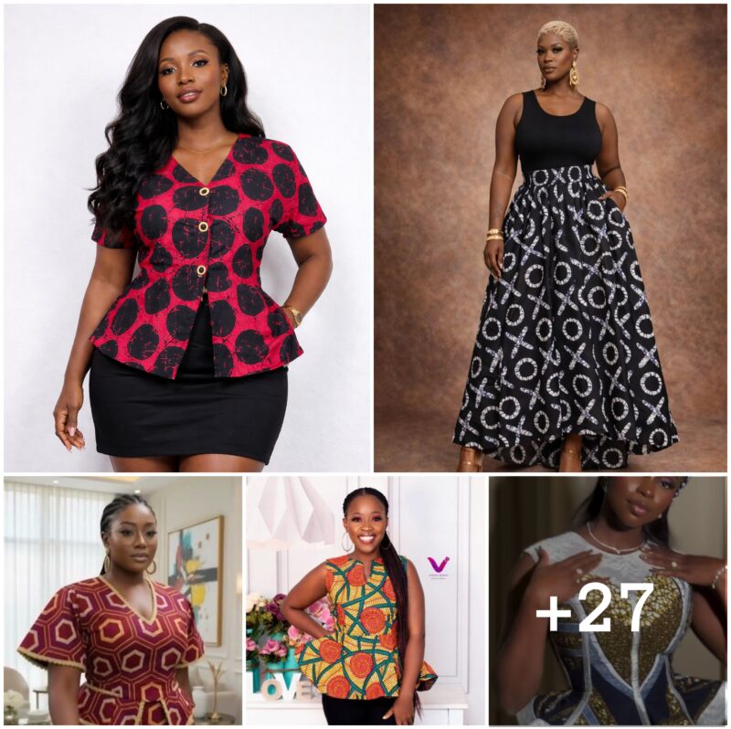 27 PHOTOS: Ankara Fabric Fashion Designs