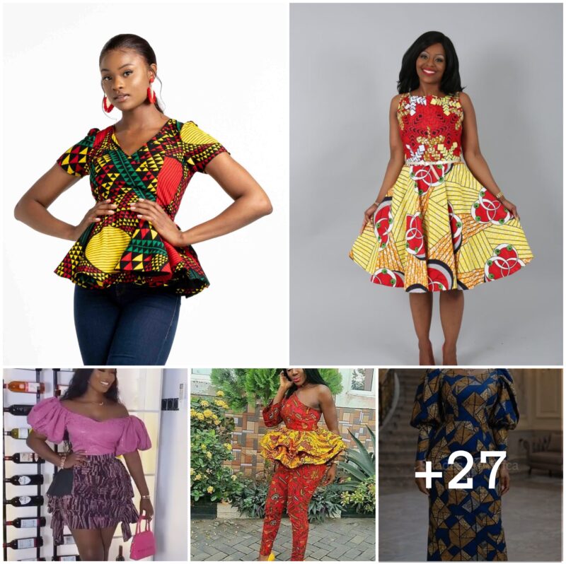 27 PHOTOS: Ankara Print Dress Designs