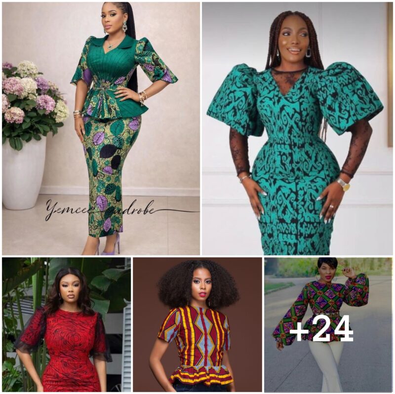 24 PHOTOS: Ankara Pattern Outfit Designs